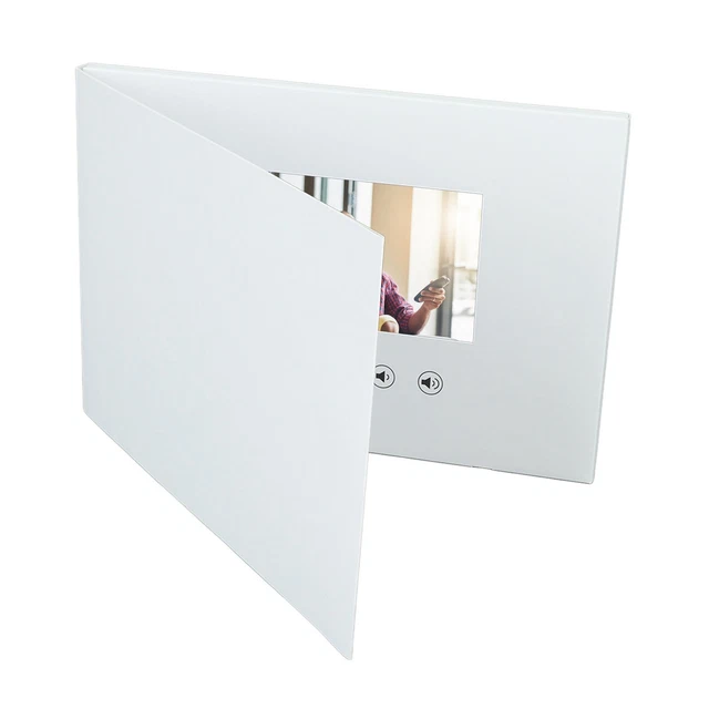 5 Inch Blank Video Greeting Cards Card With Video Display 256MB Memory Video