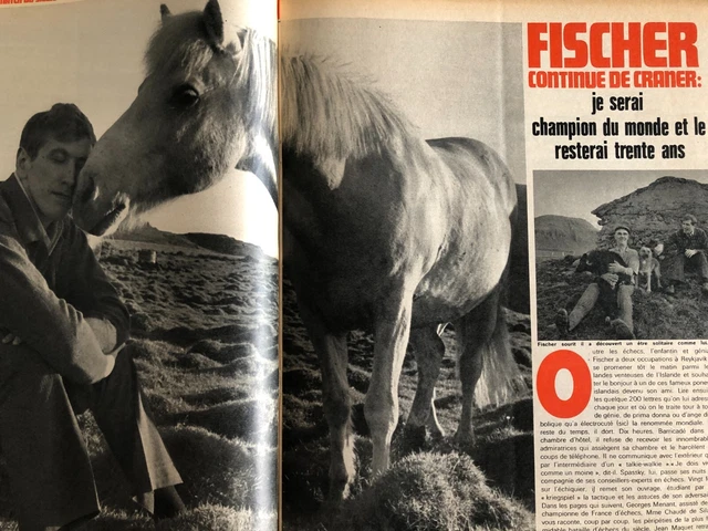 ミVintage Clipping ミBOBBY FISCHERミAugust 1972ミ