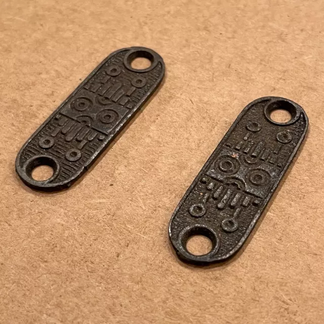 Vintage Ornate Metal Back Plates / Escutcheons - Knob/Pull Cabinet/Furniture