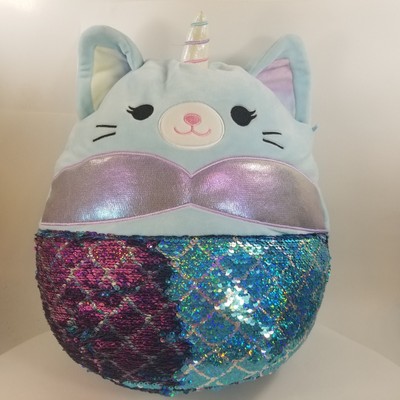 cat mermaid squishmallow