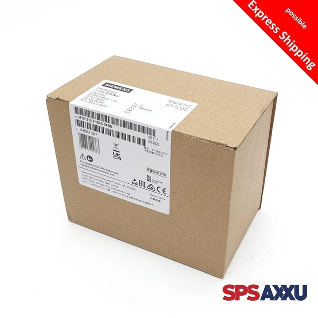 SIEMENS SIMATIC S7 CPU 1215C Module 6ES7 215-1HG40-0XB0 6ES7215-1HG40 ...