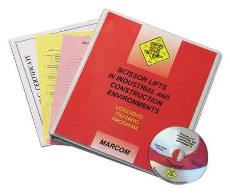 MARCOM V0001729EO Training DVD,Scissor Lifts,English