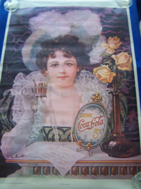 Beautiful Coca-Cola poster, "THE PEOPLES CHOICE"ArtCo Studios/ Albuquerque, NM