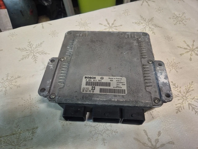 Calculateur Moteur Décodé Pour Citroën Xsara 2.0 HDI EDC15C2 - Réf. 0281011521 / 9656314380 - Occasion