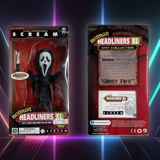Horror Headliners - Scream - Ghostface Limited Edition Action Figure