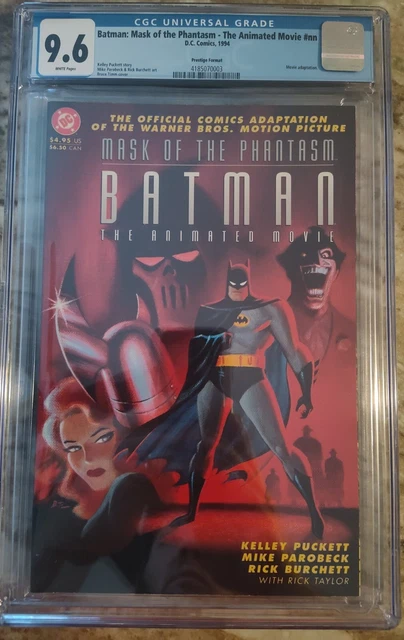 Batman: Mask of the Phantom Movie Adaptation CGC 9.6 Marvel Comics 1994