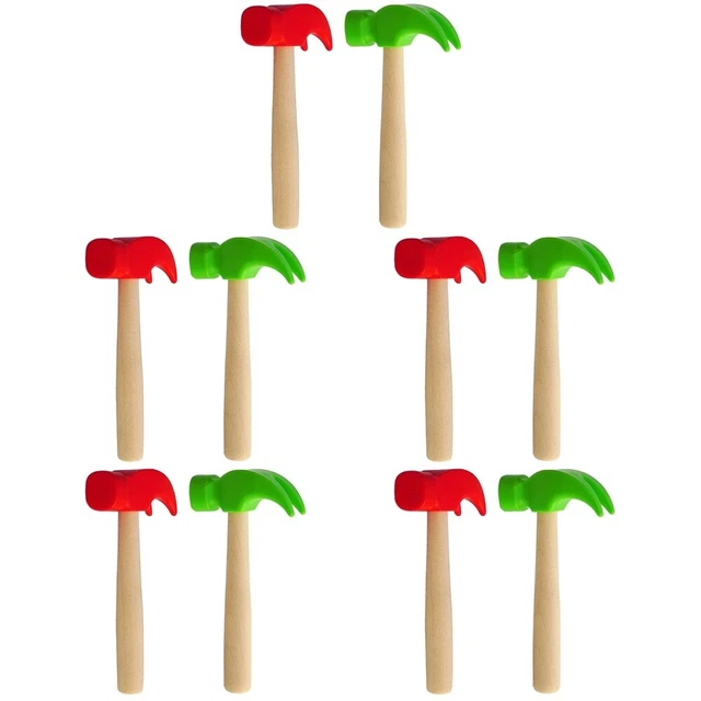 2 pz giocattolo Mallet martello artiglio simulato giocattolo educativo manuale