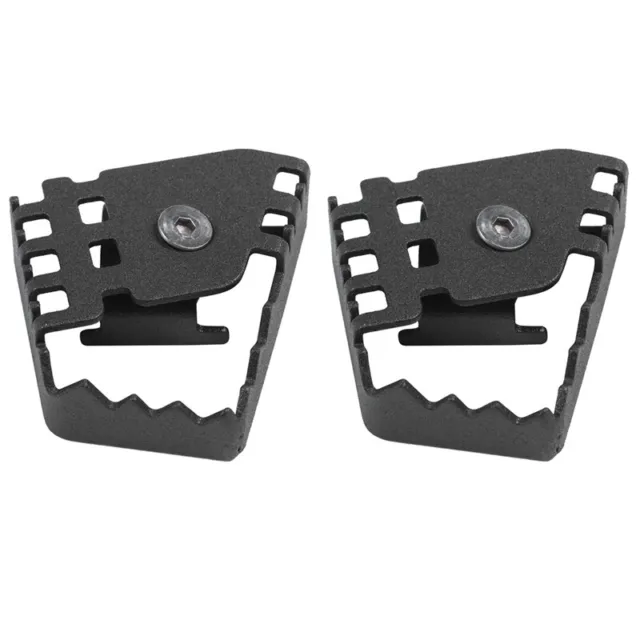 2X Fuß Brems Hebel Pedal Hinten Vergrößern Extension Kissen Extender für  F4205