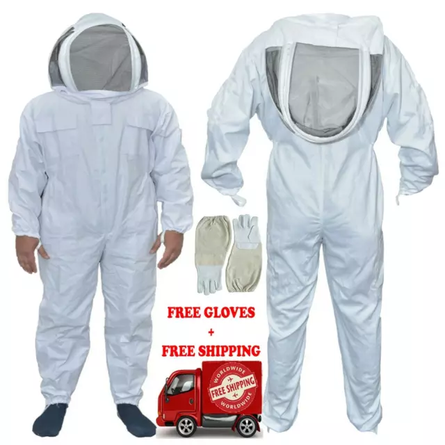 Beekeeping Bee Suit Fencing Veil Beekeeper Protective Full Body Safety Suit A+