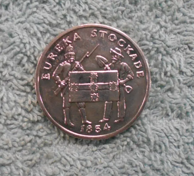 1854 Eureka Stockade   Australian 1988  Medal