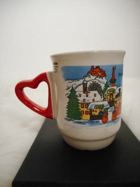 HERZ-Tasse Weihnachtsmarkt ★Heidelberg 2012★Glühweinbecher Weihnachtstasse RAR👍