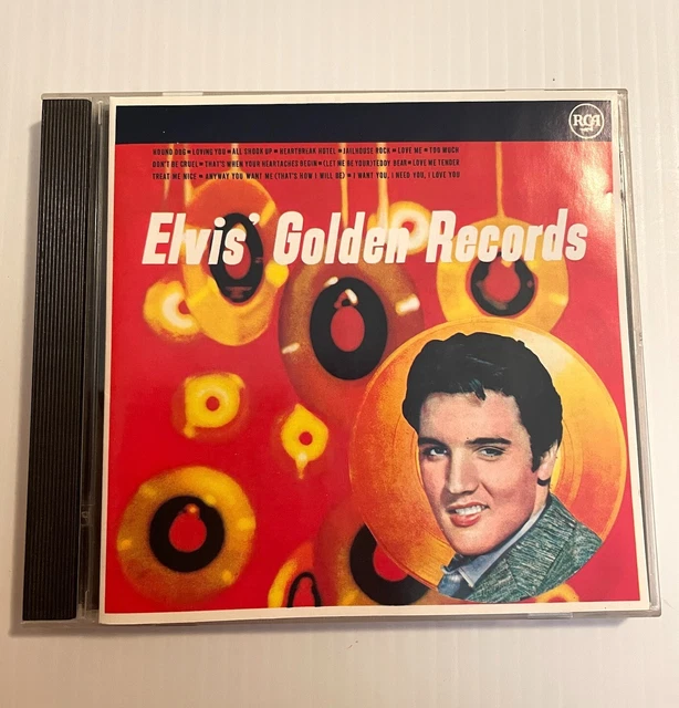 ELVIS PRESLEY ELVIS' Golden Records CD Remastered, Mono 1958 Aust Press