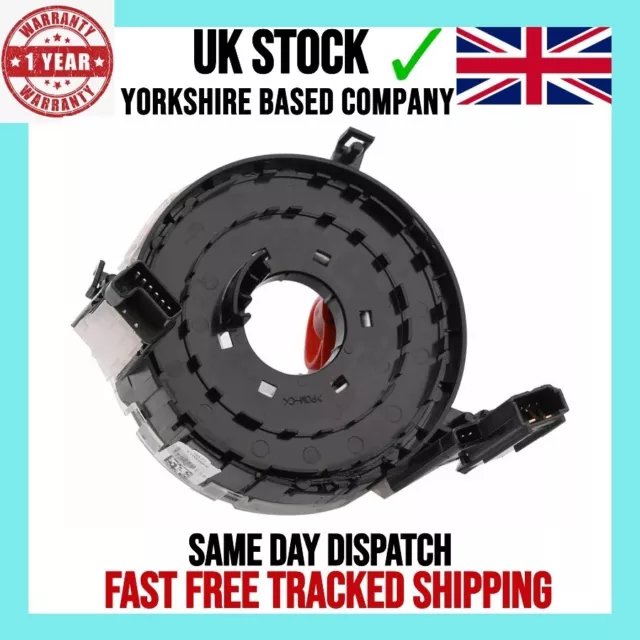 New Clock Spring Spiral Cable Squib Ring For Audi Q7 4Lb 2006-15 4E0953541B 3