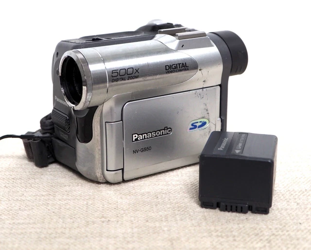 PANASONIC NV-GS50 MINI DV Digital Video Camcorder UNTESTED
