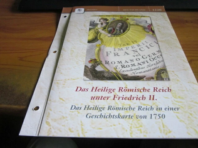 Dtsch.Geschichte in Historischen Karten 1220 Hlk. römisches Reich Friedrich II