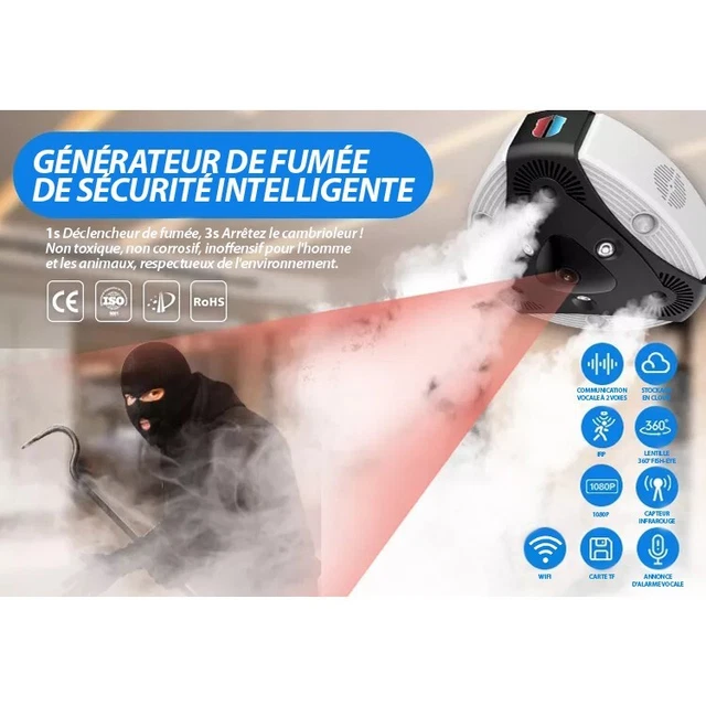 Recharge Générateur De Brouillard HAM-C1 - Cartouche De Fumée Sécurité 100-150m³