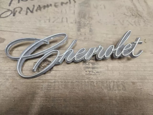 Vtg Car emblem Chevrolet