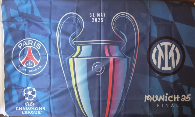 Drapeau PSG Paris Neuf Flag 90x150cm - Collection