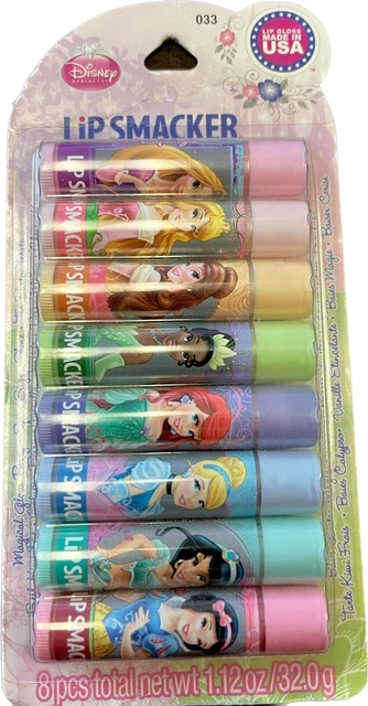 Disney Princess Lip Smacker best flavor forever flavor Lip Balm Party 8 pc