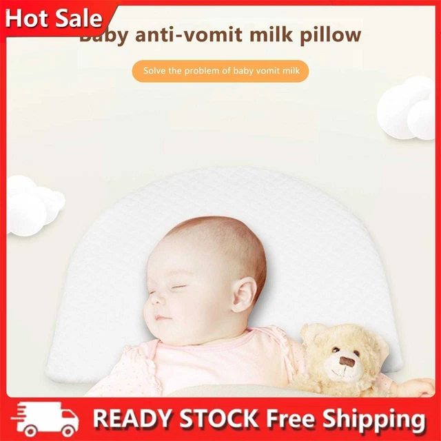 Almohada de cuña moisés para bebé recién nacido 3D almohada transpirable cojín