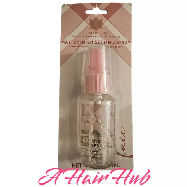Spray de ajuste de acabado mate/mantequilla marina Le Mercerie: 1 oz/30 ml. NUEVO