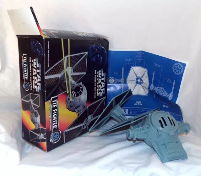 Star Wars Power of the Force TIE Fighter POTF Kenner  1995
