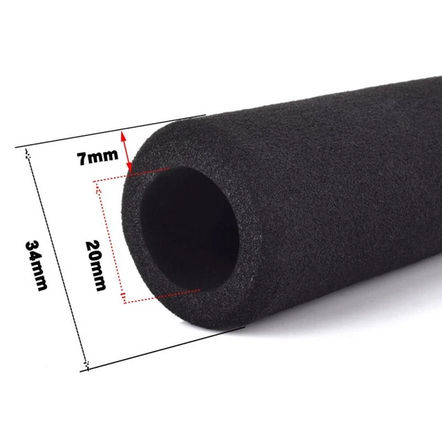 Paire De Poignées De Guidon Vélo – TPR/alu – 13.6 Cm – Pour VTT, Route, Pliant