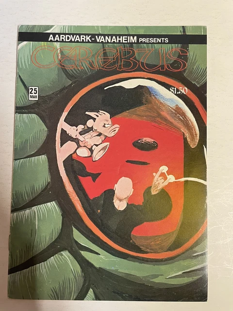CEREBUS THE AARDVARK #25 (2/1981) by Dave SIM 1st Print ( VANAHEIM PRESS)