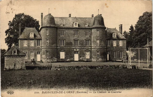 CPA AK BAGNOLES-de-l'ORNE - Le Chateau de COUTERNE (435402)