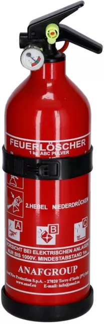 Feuerlöscher ABC Pulver 6kg inkl. Halterung 9LE 27A Sparpaket
