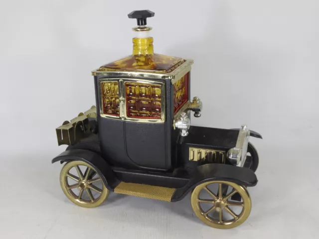 60'S Vintage 1915 Ford Model T Car Music Box Decanter Bar