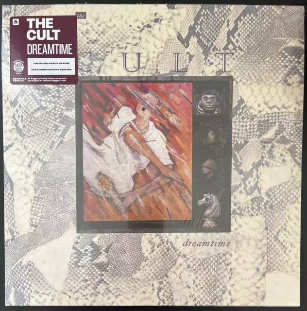 The Cult Dreamtime Dark Oxblood Rojo Vinilo Lp Aniversario Limitado Sellado Como Nuevo