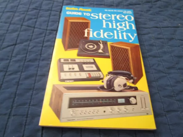 Radio Shack-Guide To Stereo High Fidelity-1976 First Editon-Second Printing Book