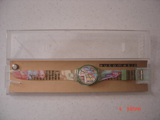 Montre Swatch Occasion Modèle 123-10/A1-85 - Montre Bracelet Unisexe état Correct