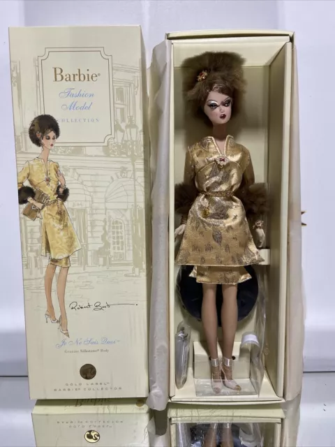 Mattel Gold Label Je Ne Sais Quoi Robert Best Silkstone Barbie Doll NIB #L9598