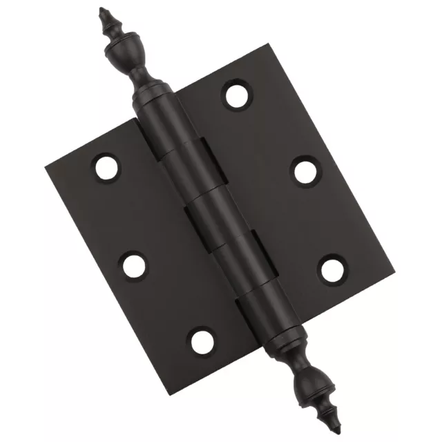 Door Hinge 3 x 3 Solid Brass Oil Rubbed Bronze Architect Grade with Tips