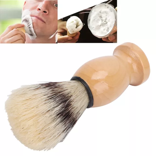 Household Men Shaving Brush Hair Salon Shaving Brush Face Grooming Tool IDS