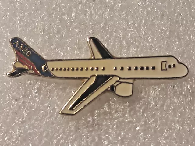 Airbus Industries A 320 Flugzeug old livery Luftfahrt Airline Pin Badge Anstecke
