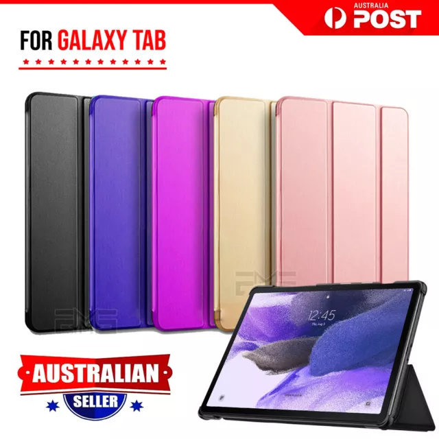 For Samsung Galaxy Tab S9 FE S7 S8 S9 Plus Ultra Case Smart Folio Leather Cover