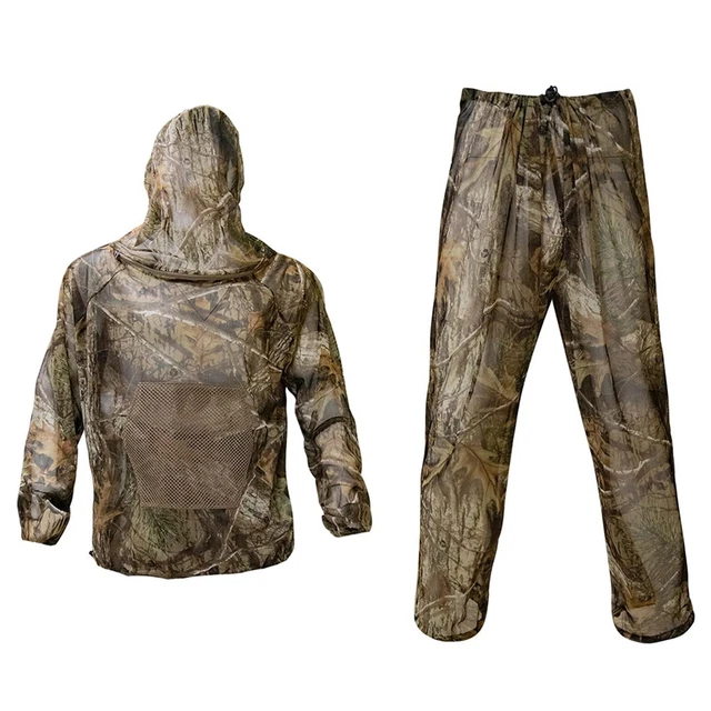 Combinaison de camouflage moustiquaire pour activités de plein air camouflage b