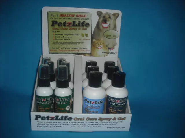 Petzlife Dog and Cat Teeth Cleaning Gels and Sprays