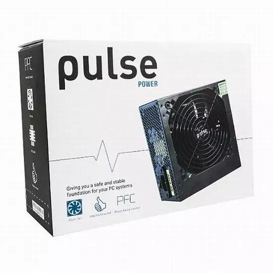 750W PSU ATX 12V PFC activo 6x SATA PCIe ventilador silencioso 4 PIN Molex disquete negro