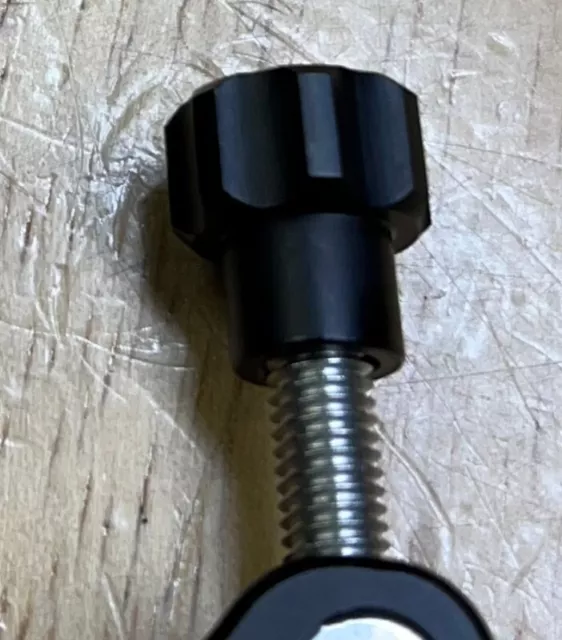 PBG Customs Planet Eclipse Paintball Emek Loader Feedneck Thumbscrew - Black