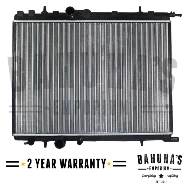 Peugeot 206 307 Partner Radiator Manual Automatic 2 Year Warranty *Brand New*