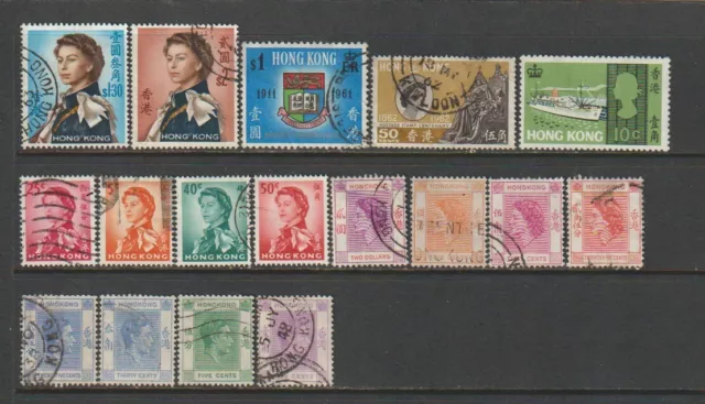 British Commonwealth - Older Stamps From Hong Kong.