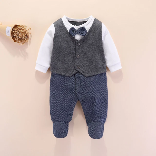 Gilet finta tuta neonato body formale neonato