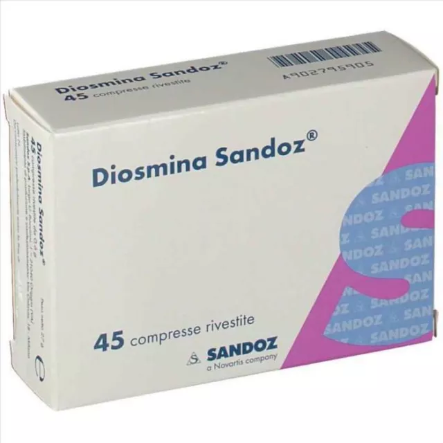 Diosmina Sandoz 45 Compresse Rivestite