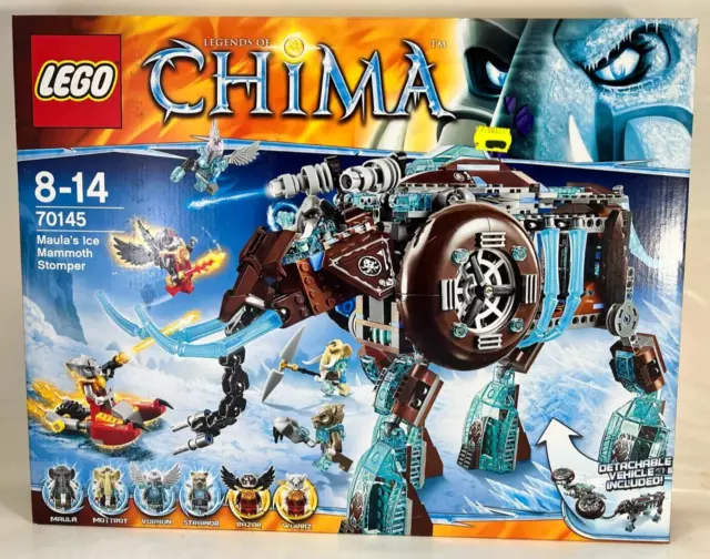 BRAND NEW Sealed Lego 70145 Maula s Ice Mammoth Stomper Chima