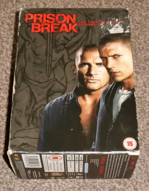 Prison Break : The Complete Series Seasons 1 - 4 Dvd Boxset In Vgc (Free Uk P&P)