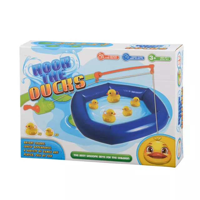 Hook A Duck Kids Bathtime Fishing Game Summer Garden INFLATABLE
